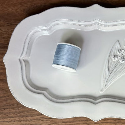 7mm wide 100% Mulberry Silk Ultra-Fine Ribbon | 10m Spool | For BJD Doll Clothing & Miniature Crafts (30 Colors)