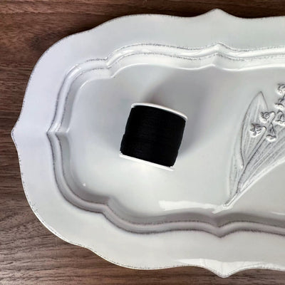 7mm wide 100% Mulberry Silk Ultra-Fine Ribbon | 10m Spool | For BJD Doll Clothing & Miniature Crafts (30 Colors)